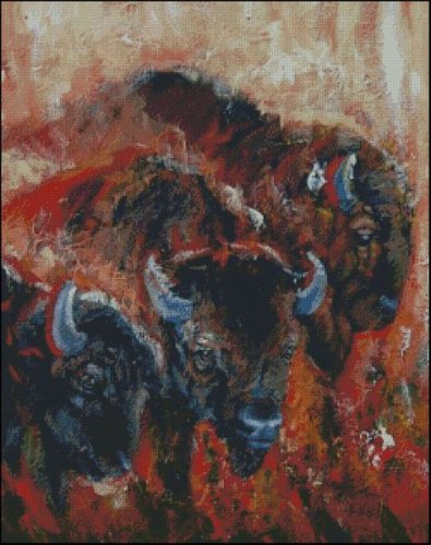 (image for) 3 In Red - Bison